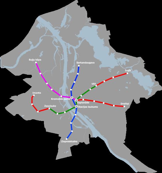 Metro Plāns Autors: Tommy Chong Rīgas metropolitēns
