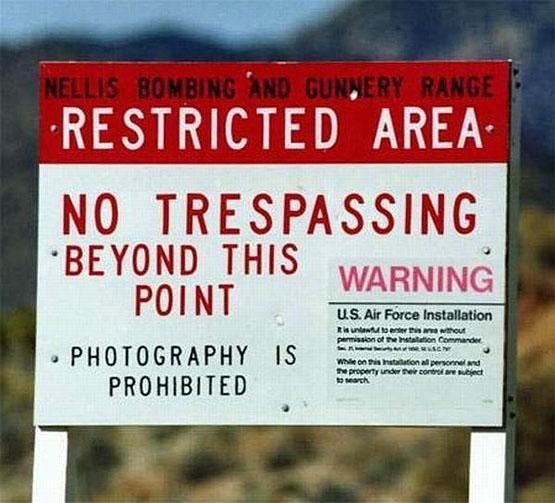 Area 51 Šajā teritorijā kā... Autors: Abadins Nepieejamas vietas.