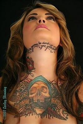  Autors: dzelksnis Women with ferocious tattoos :)