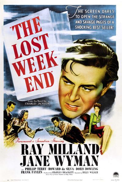 1946 The Lost Weekend Autors: hardcor3 Oscar