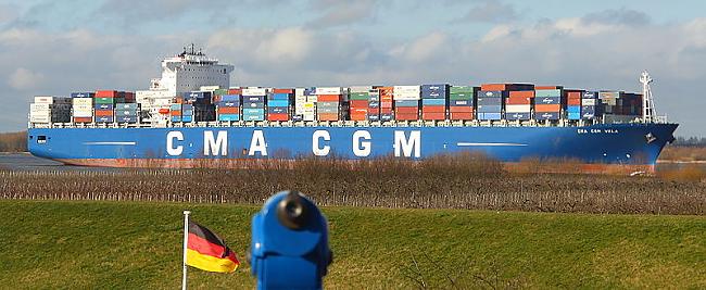 Šo kuģi  sauc par CMA CGM... Autors: Lukturis Pasaules lielākie kuģi