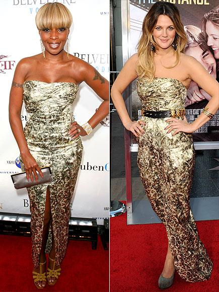 Mary J Blige vs Drew Berimore Autors: Cīsrīs Lillija Fashion Faceoff ;))