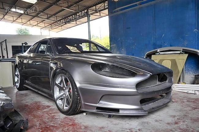  Autors: WUKONS Opel Calibra Transformed into an Aston Martin DB9