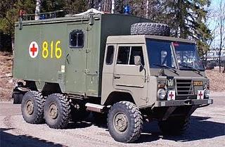 Apvidus automašīna Volvo TGB... Autors: Fosilija Latvijas armijas "21. gadsimta " kaujas zirgi