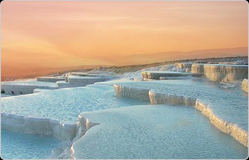 PAMUKKALE  TURKEYThe strange... Autors: Huligāns 10 neticamākās vietas uz mūsu planētas.