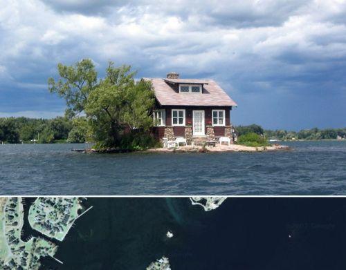 Vienistabas mājiņa uz 1000... Autors: neko Mājas uz salas.