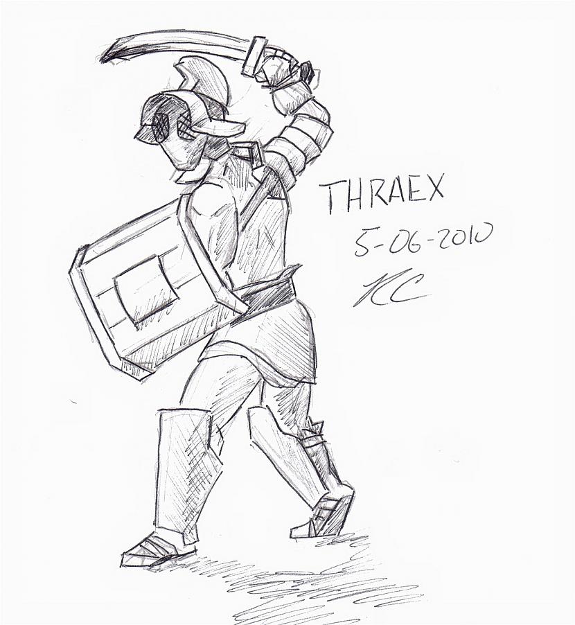 Thraex bija neliels... Autors: LasPlagas Romas gladiatori