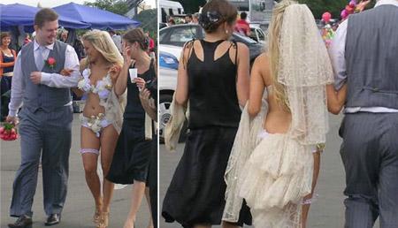  Autors: Durrrr van der Kurrr Satriecošas kāzu kleitas. :D