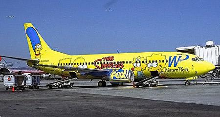 Simpsoni nu kā tad bez viņiem Autors: Laur1s kreatīvi lidmāšīnu apgleznojumi