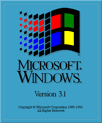 Microsoft Windows 31Izlaišanas... Autors: Fosilija Microsoft Windows Evolūcija 1.part