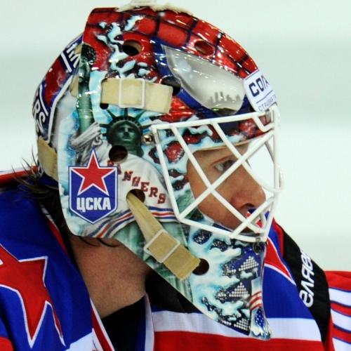 Stīvs Vallikets CSKA Autors: Fosilija KHL vārtsargu maskas