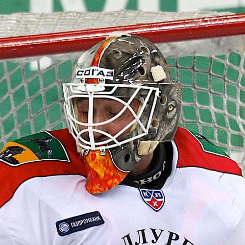 Aleksandrs Vjuhins... Autors: Fosilija KHL vārtsargu maskas