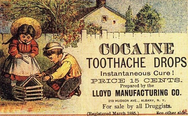 Kokaīna pilieni pret zobu... Autors: exe Pārsteidzošas lietas, kuras vairs nevar nopirkt.