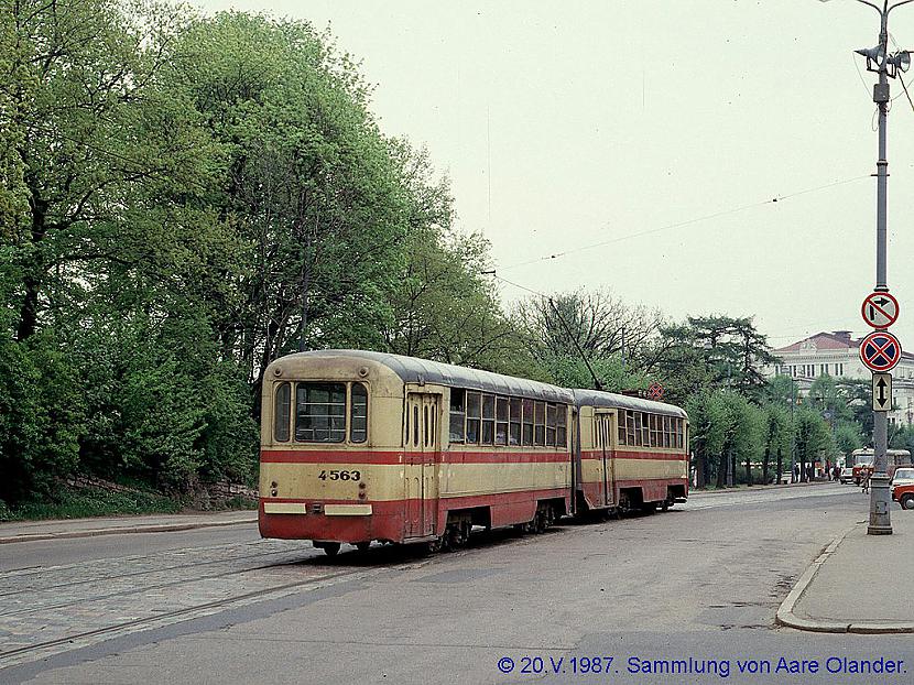 RVR RP66  1987 gads ... Autors: estrella Rīgas tramvaji