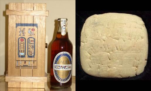 Pirmā zināmā alus izgatavošana... Autors: Tavs Sencis Fakti par alu
