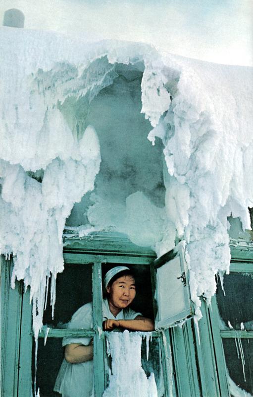 Oimjakonas ēdnīcas logstvaiki... Autors: kranchux Dean Conger,National Geographic fotogrāfs