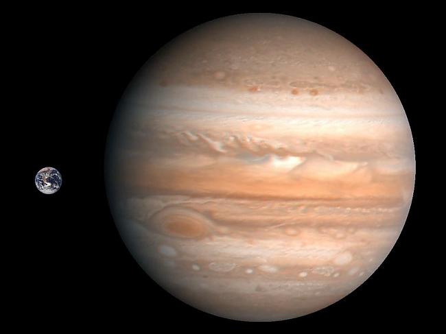 Gāzes gigants Jupiters... Autors: jankabanka Saules sistēmas boss - Jupiters.