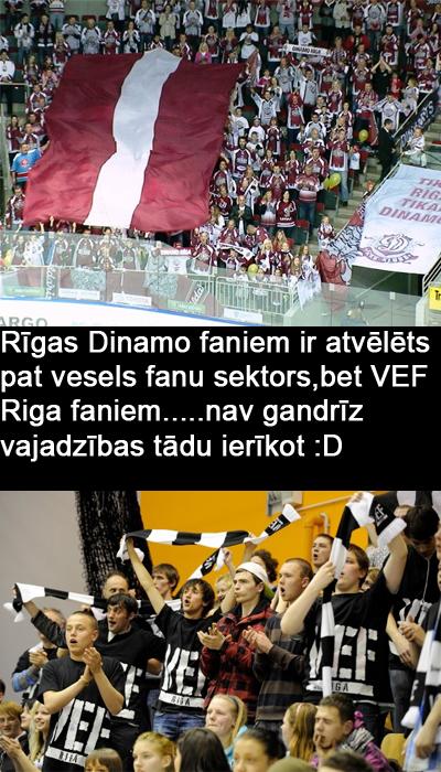  Autors: Twitter Čiekurs Kapēc Rigas Dinamo ir labāks par VEF Riga???