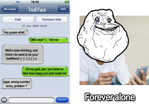  Autors: scratchy Forever ALONE komiksi