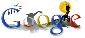 Halovīnu logo Autors: ASH_Gnome Google Doodles.