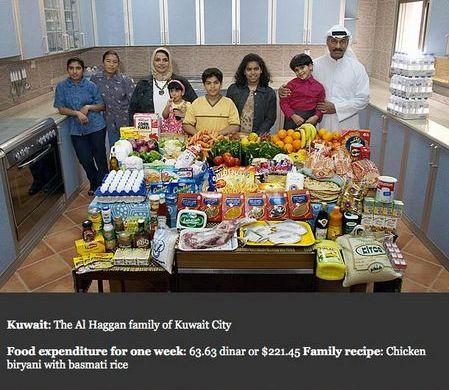 Ģimene no Kuveitas Kopā nedēļā... Autors: Alittleanimal ĢImenes nedēļas iztika dažādās valstīs