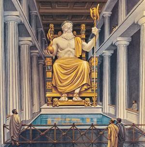 Zeva statuja olimpijā Autors: katrīnaD Septiņi pasaules brīnumi (1. daļa)