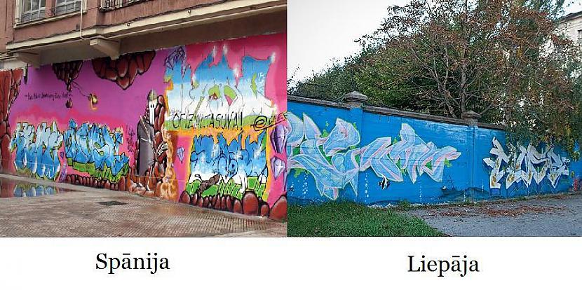 Grafiti Autors: ShakeYourBody Līdzīgais Latvijā un citās valstīs