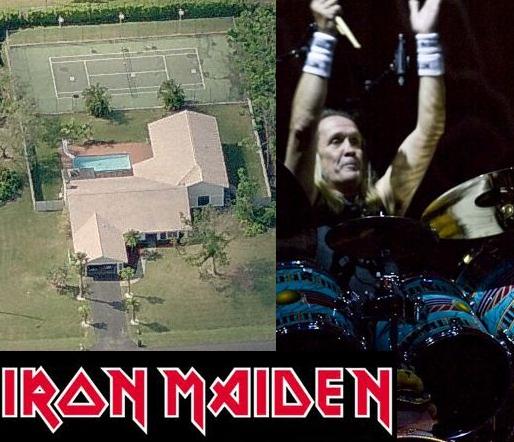 Nicko McBrain grupas Iron... Autors: Nagla11 Rokzvaigžņu mitekļi.