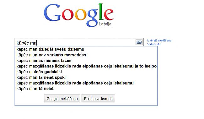 Autors: Fosilija Ko cilvēki meklē google