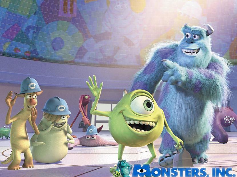 6vieta Monsters Inc Mošķīši... Autors: eshan Pelnošākās "Pixar" animāciju filmas