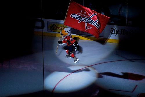 Šis te ir komandas talismans... Autors: koni4jo NHL Washington Capitals