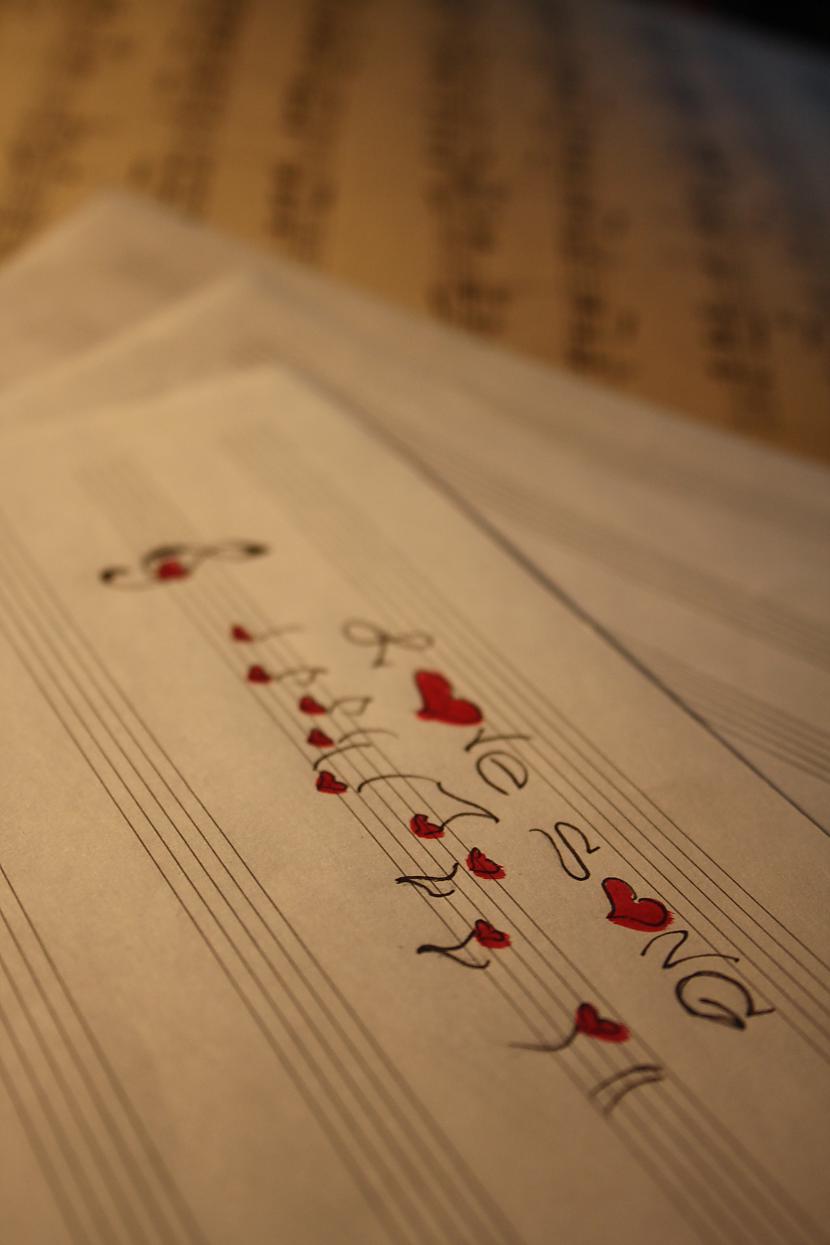 Music sheet Autors: nacho One Love :*