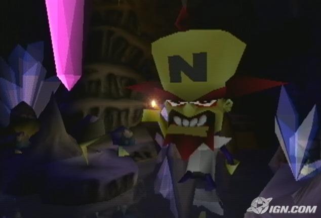 Šādi izskatās DrNeo... Autors: Daquantrius Par Crash Bandicoot...