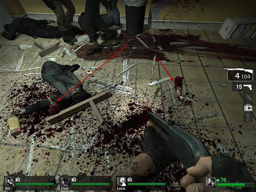 CIK DAUDZ IEKŠU Asinis ir... Autors: Pingeepong Left 4 Dead apskats.