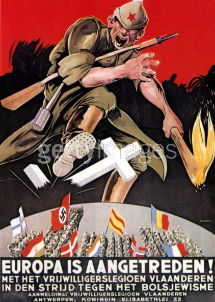 SS vervēšanas plakāts Beļģijā... Autors: Panzer Otrā pasaules kara plakāti