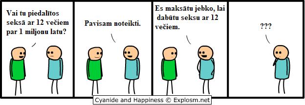  Autors: kaspers28 Cyanide & Happiness (tulkoti)