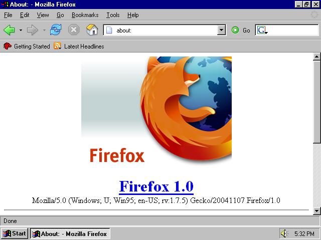 TOREIZ Firefox 10 2004 gada 9... Autors: The Dictator MŪSU pārlūku attīstība