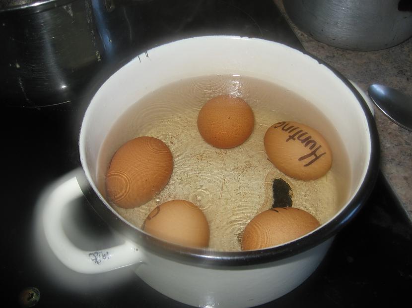 uzliekam vārīties olas uz 10... Autors: GoodWillHunting Ātrs veids kā veselīgi paēst- aukstā zupa.