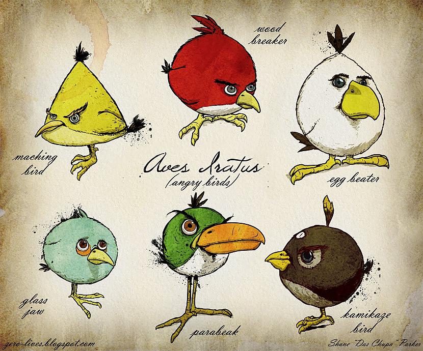 Katram putnam ir savas spējas Autors: slipy Angry Birds: The Movie (Trailer)