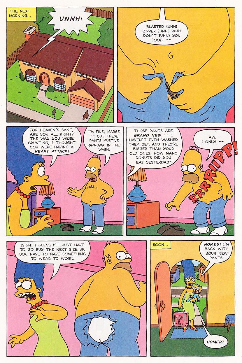  Autors: plastic bag Simpsonu komiksi.