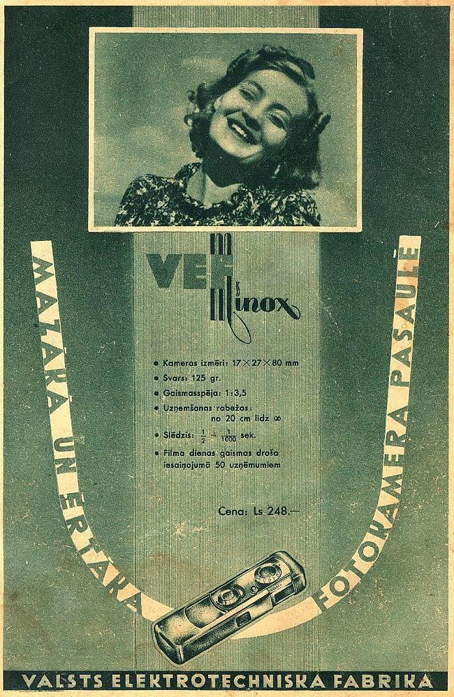 VEF Minox  1937 gadā Valsts... Autors: Ļusajs Latviešu izgudrojumi