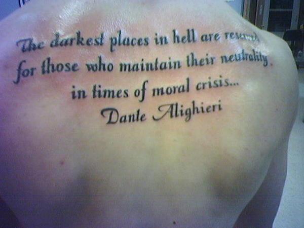 The darkest places in hell are... Autors: niikie Dante Aligjēri