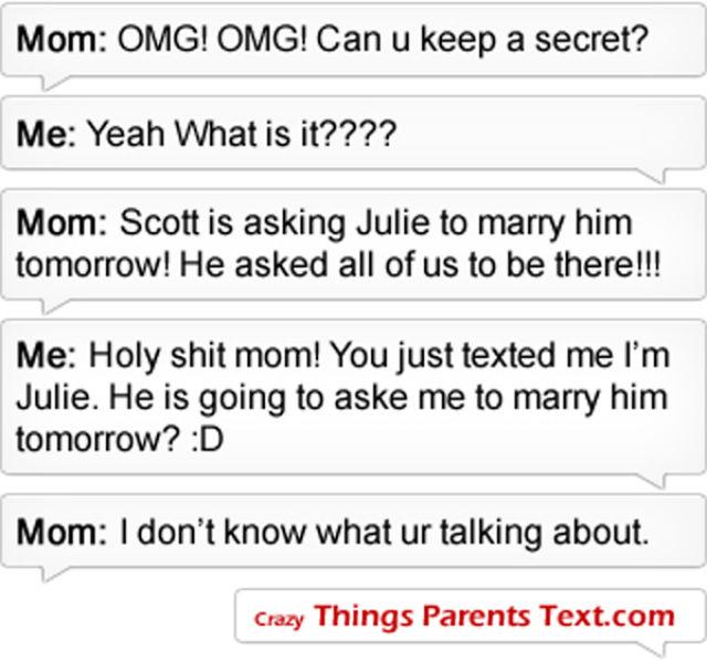  Autors: BērziņšVainīgs Dīvainie vecāki un viņu SMS.