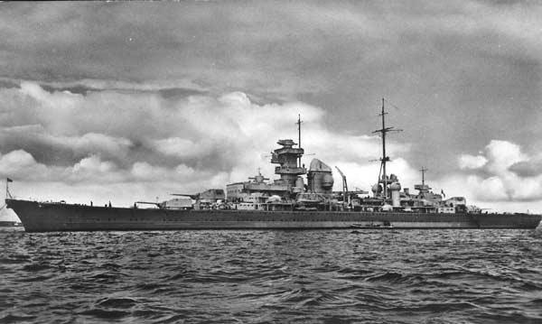 Prinz Eugen ''laimīgais kuģis''