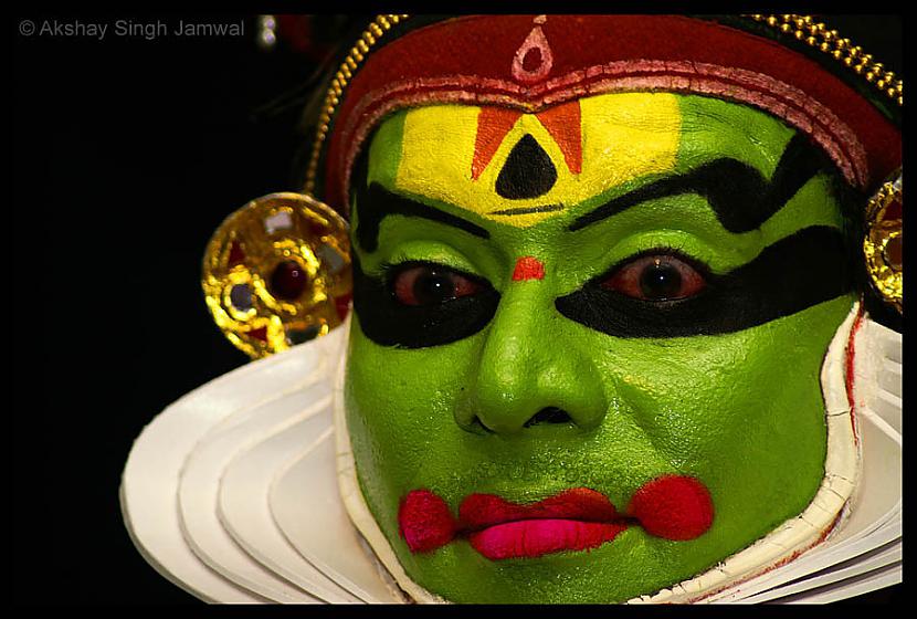 Indiešu deju teātra Kathakali... Autors: Danc 10 Jauni Nedzirdēti Fakti.