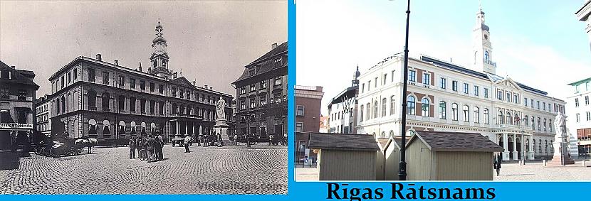 Rīgas Rātsnams  vieta kur tiek... Autors: ghost07 Rīga 100 gadus atpakaļ