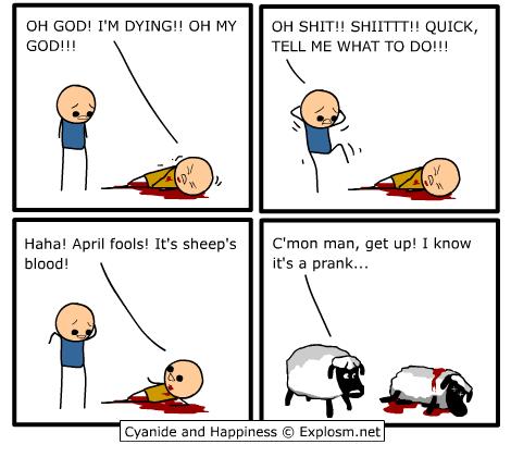  Autors: Pukeee Cyanide & happiness II