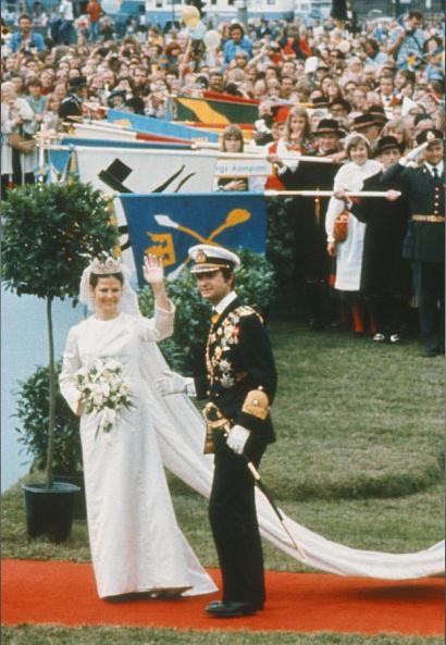 Silvia Sommerlath and King... Autors: Thunderkid Karaliskās kāzu kleitas, sākot no karalienes Viktorijas k