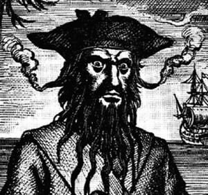 Edvards Tīčs jeb melnābārda... Autors: binotaurs Pasaules slavenākie pirāti.