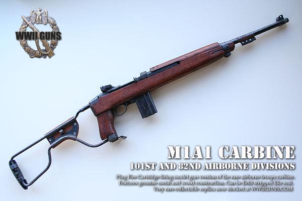 4vieta  M1A1 Carabine ... Autors: Fosilija Mani TOP 10 mīļākie WW2 ieroči..